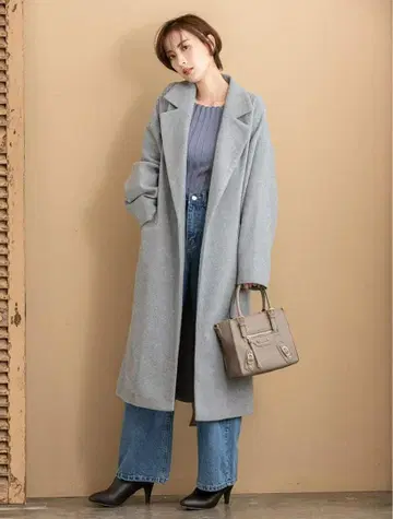 Fifth 오버 사이즈 가운 코트