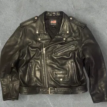 새상품급 소가죽 NANKAI 남해 가죽 더블 라이더스 블랙 XL