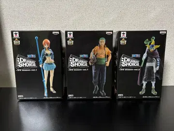 원피스 DRAMATIC SHOWCASE 피규어 세트