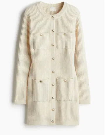 H&M 프론트 포켓 니트 원피스