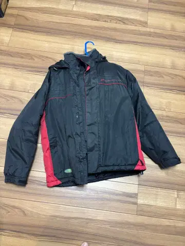 낚시 수트 상하의 세트 블랙/빨간색 XSELL 방한용품 M 사이즈