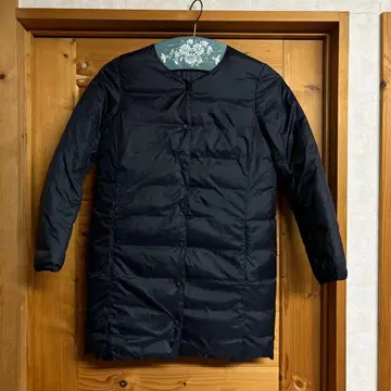 무인양품 다운 코트 S 사이즈 네이비