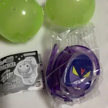 개구리 중사 케로로 반다이 캡슐 토이 보라색 캐릭터