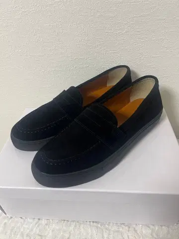 B:MING by BEAMS 코인 로퍼 스웨이드 M 블랙 검정