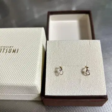 JEWELRY TSUTSUMI 츠츠미 여성용 귀걸이 양쪽용 K10