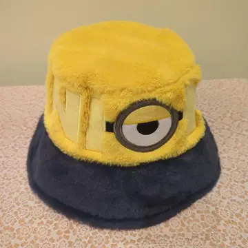 미니언 플리스 모자