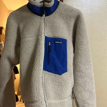 patagonia 플리스 자켓 XS 그레이/블루
