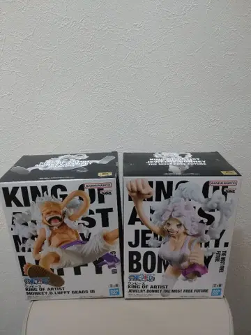 원피스 니카 루피 보니 피규어 KING OF ARTIST 세트