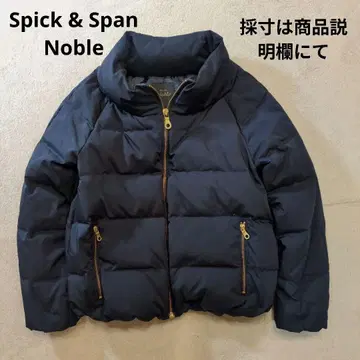스픽 앤 스팬 노블 다운&페더 래글런 다운 자켓 네이비