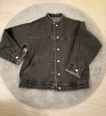 다크 그레이 데님 자켓