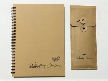BTS butterfly dream 노트 스테이셔너리 세트