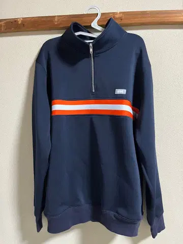 FTC 네이비 하프 지퍼 트레이닝복