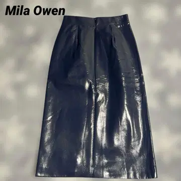 Mila Owen 에나멜 타이트 스커트