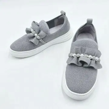 [새상품급] DIANA WELLFIT 슬립온 라메 펄 경량 23cm