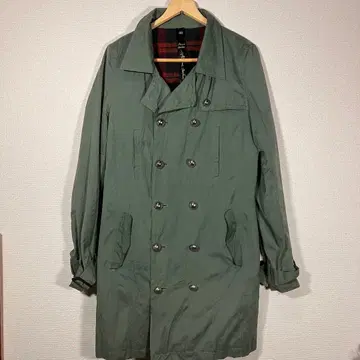 Resume Anthem 주름 가공 트렌치코트 46 밀리터리