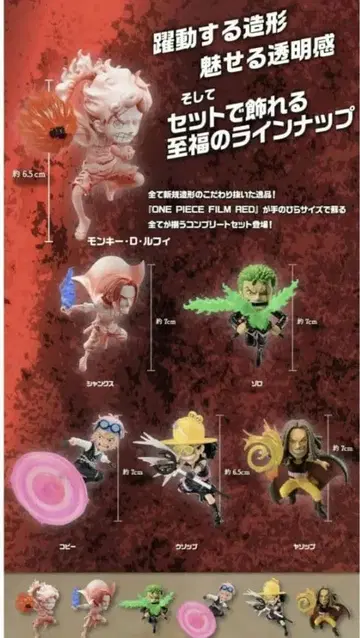 원피스 필름 레드 월드 컬렉터블 피규어