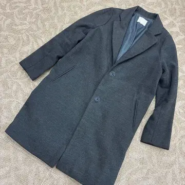 ehka sopo 에카 소포 롱 코트 다크 그레이 사이즈 M 여성용