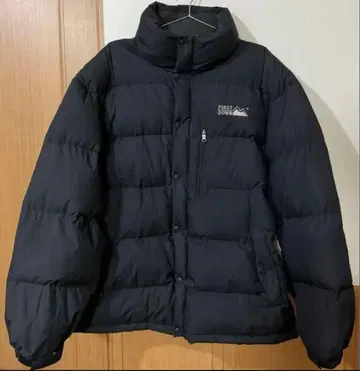 레어 새상품급 퍼스트다운 2way 두툼한 다운 자켓 후드 탈부착 가능
