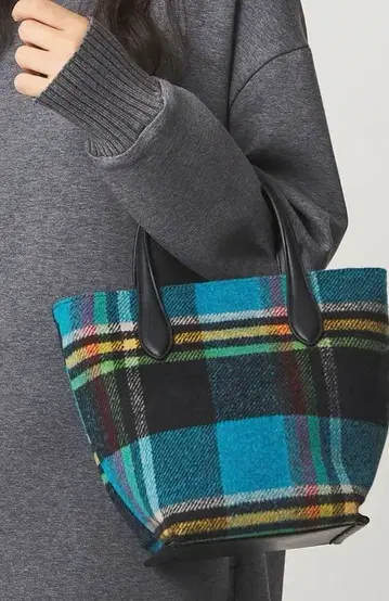 그린 레이블 릴랙싱 2WAY 크로스 체크 토트백