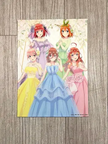 5등분의 신부전 memories 빅 캔버스 보드 다섯 쌍둥이