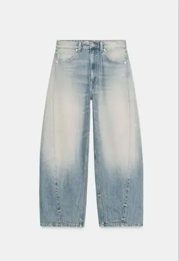 ZARA JEANS TRF BAGGY BALLOON 미드 라이즈