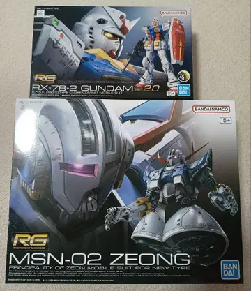 RG 1/144 건담 Ver.2.0 & 지옹 2체 세트