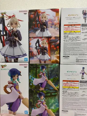 몬스터 스트라이크 피규어 전 2종 x 3컴프 야쿠모 마사무네 몬스트