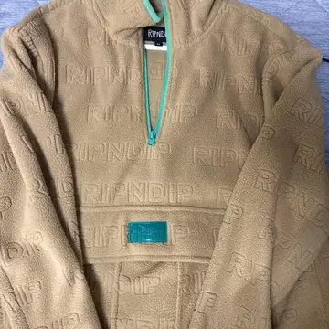 RIPNDIP 로고 플리스 풀오버