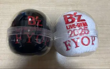 B'z 2025 FYOP 가챠가챠 리스트 밴드 블랙 화이트 세트