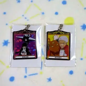 [ 키링 ] 히바리 & 사사가와 (리본)