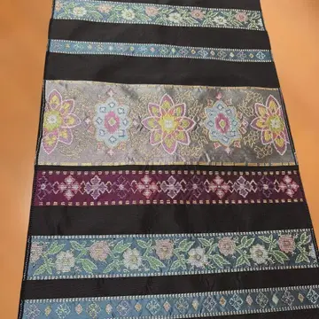 새상품 미재단 오비야 스케마츠 블랙 베이스 9치 나고야 오비