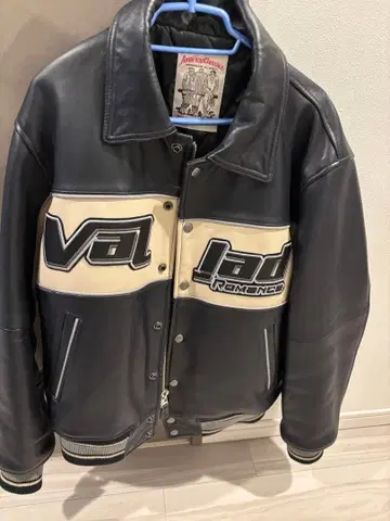 VALLAD x AVIREX LEATHER JACKET
