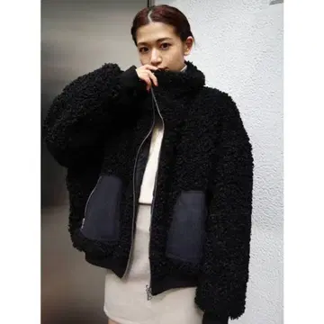 보아 자켓 F 사이즈 블랙