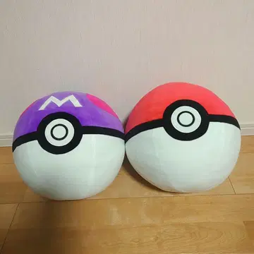 포켓몬 메챠모후굿토 봉제 인형 몬스터볼 마스터볼