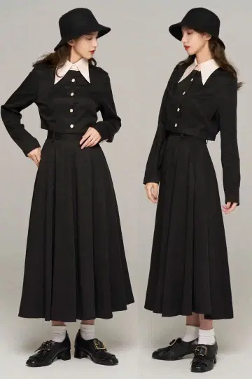 Tnewties 롱 서큘러 스커트 [츠이 히토쿠치 타베챠이마시타] XS