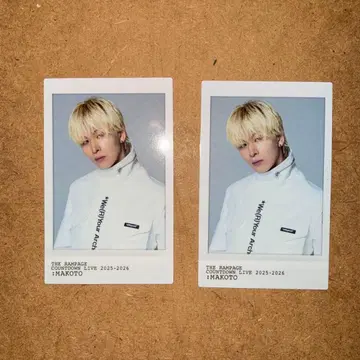 THERAMPAGE 램페 카우콘 스티커 카드 하세가와 신 시크레