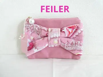 [러브러리 바이 페일러] 썸씽핑크페일 리본 파우치 새상품