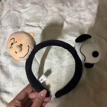 스누피와 찰리 브라운 머리띠