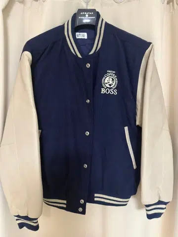 SUNTORY 오리지널 디자인 바시티 자켓