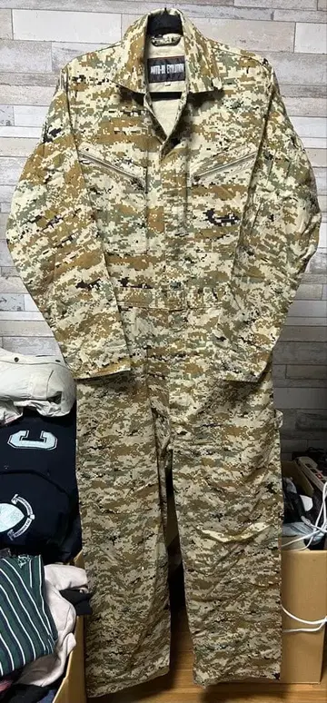 AUTO-BI EVOLUTION 카모플라쥬 작업복 L 사이즈