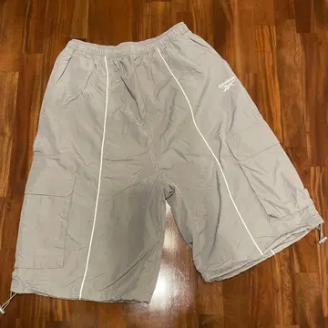 그레이 카고 숏팬츠