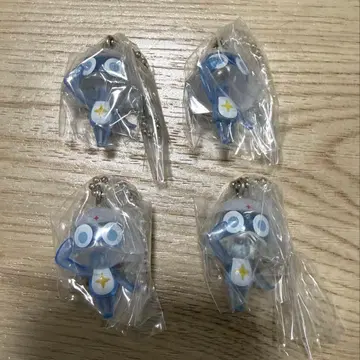 개구리 중사 케로로 마스코트 & 구미입니다! 도르르 클리어 4개 세트