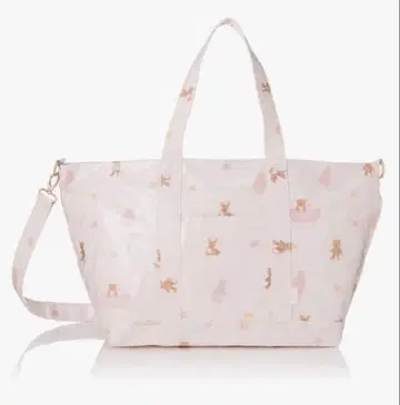 [ 새상품 택 없음 ] 한정품 젤라또피케 바스타임 베어 마더백 핑크