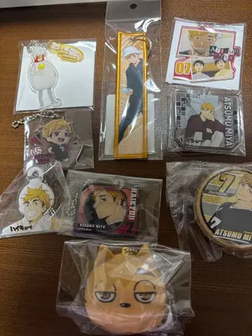 하이큐!! 키링류 미야 아츠무 세트