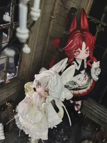 먹을 수 없는 인형 월비 시간 나비옷&몽이