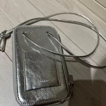 미사용 JEANASIS 지나시스 모바일 지갑 숄더 백