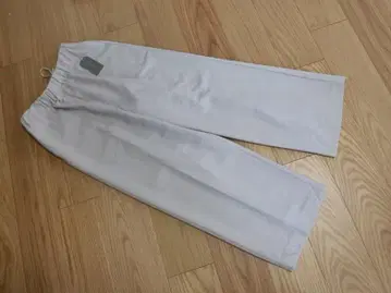 미사용 플레인 피플 이지 와이드 팬츠 베이지 L~XL 정가 3.5만