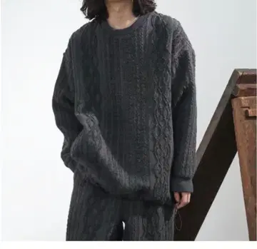 Dulcamara 아란 크로스 PO UNISEX 니트