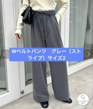 mystic W 허리 팬츠 그레이 사이즈 2