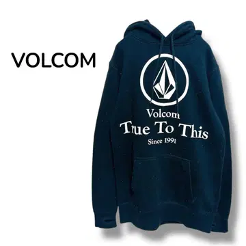 Volcom 볼컴 True To This 후드티 블랙 속기모 S